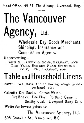 Vancouver Agency Ltd - BC Mining Record, Christmas, 1899, The Mining Record, Victoria and Vancouver, BC., Page xviii http://archive.org/stream/indiansofbritish00mackrich#page/n21/mode/2up