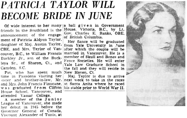 The Los Angeles Times, January 15, 1950, page 84, columns 4-6.