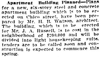 Vancouver Daily World, February 13, 1913, page 24.