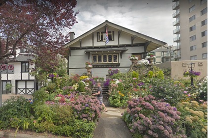 1963 Comox Street; Google Streets; searched February 19, 2019; image dated August 2018.